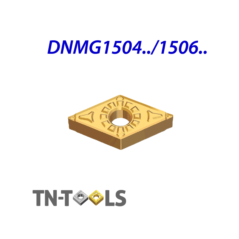 DNMG150408-LM ZZ1884 Placa de Torno Negativa de Acabado