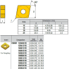 CNMM120408-XD ZZ1884 Negative Turning Insert for Roughing