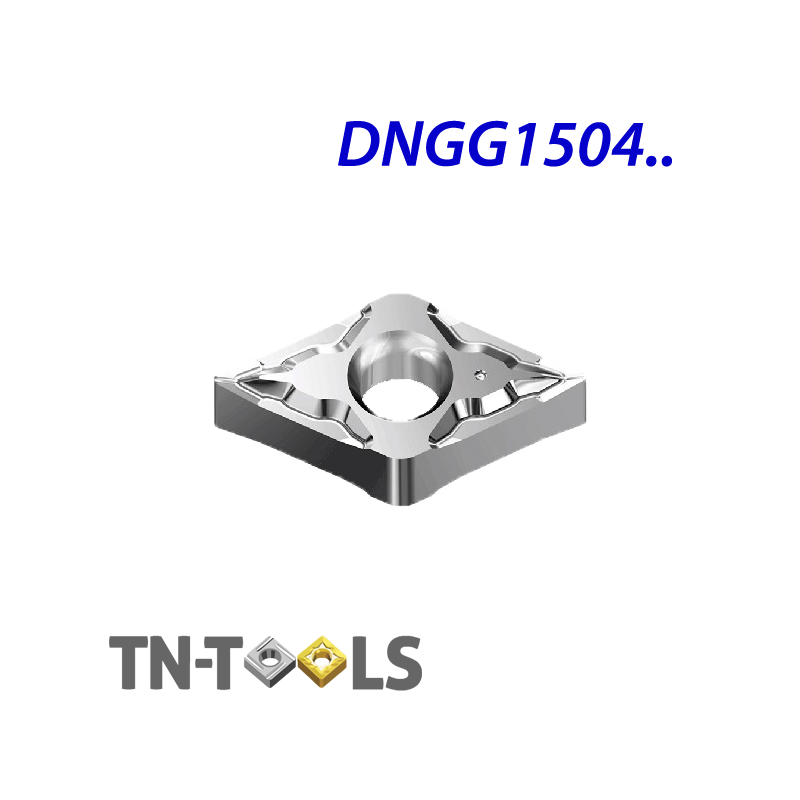 DNGG150401-RQ ZZ4919 Placa de Torno Negativa de Medio
