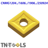 CNMG190612-XZ ZZ1864 Placa de Torno Negativa de Desbaste