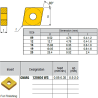 CNMG120404-CY ZZ1884 Negative Turning Insert for Finishing