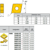 CNMG160608-RZ ZZ1874 Negative Turning Insert for Medium