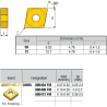CNMG090404-LR ZZ1874 Negative Turning Insert for Finishing