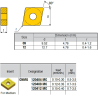 CNMG120412-RI ZZ4899 Negative Turning Insert for Medium