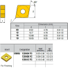 CNMG120404-LI ZZ4899 Negative Turning Insert for Finishing