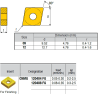 CNMG120404-LM ZZ4899 Negative Turning Insert for Finishing