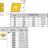 CNMA120404 P89 Negative Turning Insert for Roughing