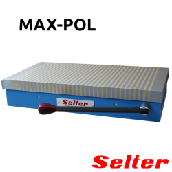 Platos Magneticos Rectangulares MAX-POL de SELTER Para Rectificadoras
