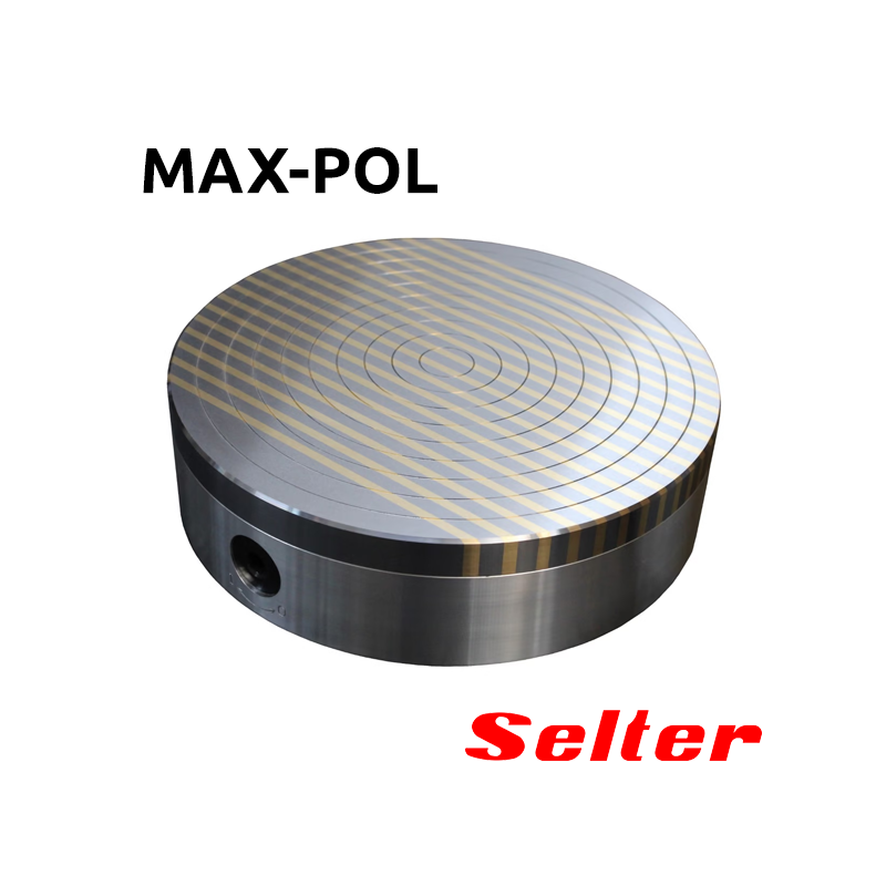 Platos Magneticos Circular MAX-POL de SELTER Para Rectificadoras