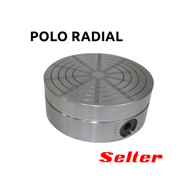 Platos Magneticos Circular POLO RADIAL de SELTER Para Rectificadoras