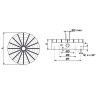 Platos Magneticos Circular POLO RADIAL de SELTER Para Rectificadoras