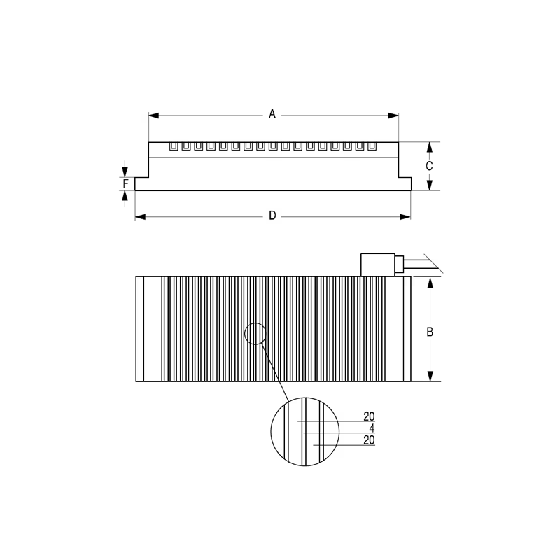 Platos Electromagnéticos Rectangulares Para Rectificadora