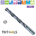 Broca Metal Duro 8 x D Refrigerada Recubrimiento TiAlN TN-TOOLS