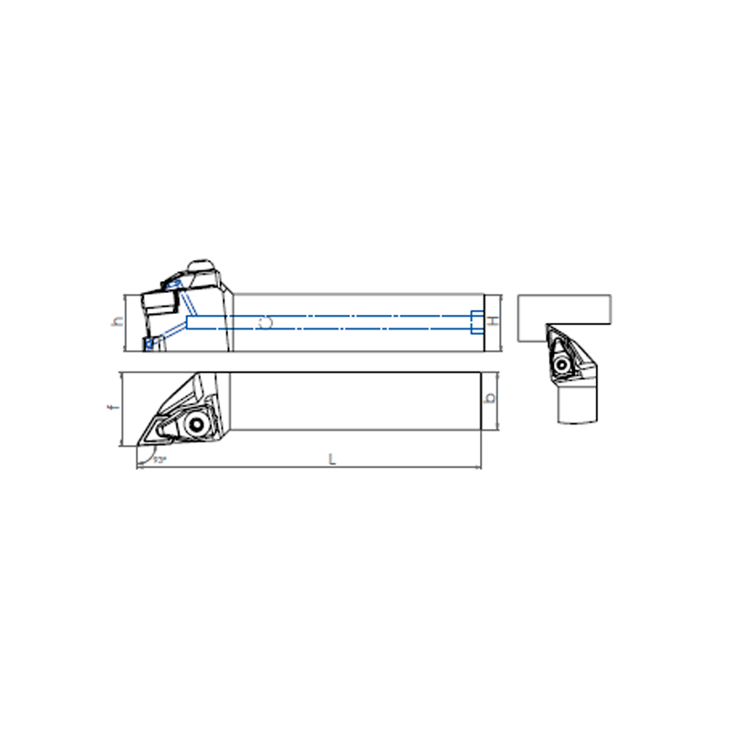 External Turning Holder TDJNR/L-JT (93)
