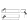 External Turning Holder TCRNR/L (75)