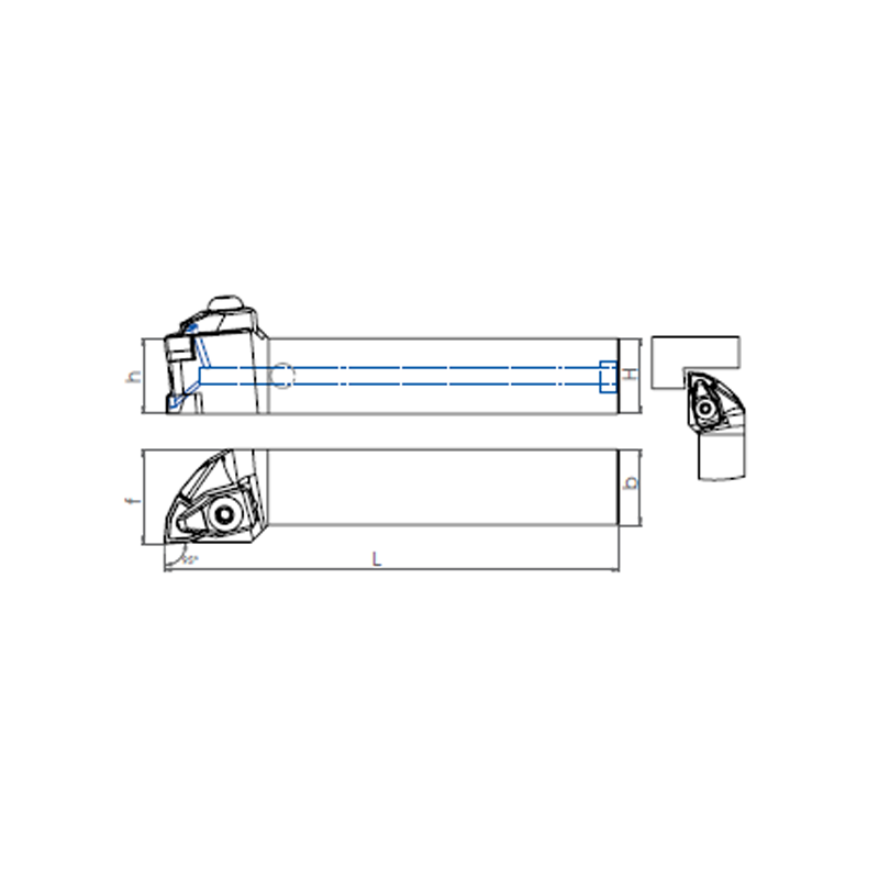 External Turning Holder TWLNR/L-JT (95)