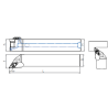 External Turning Holder SDJCR/L-JT (93)