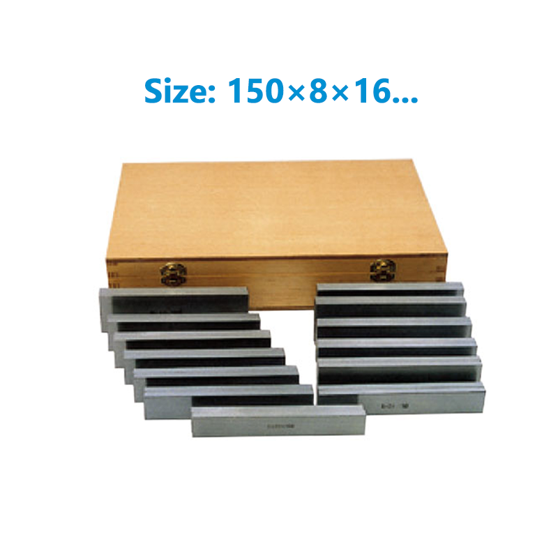 Juego de Bases Paralelas de Precisión 0.005mm,Dureza HRC55~62 Medida 150×8×16 Juego de Bases Paralelas de Precisión 0.005mm,Dureza HRC55~62 Medida 150×8×16