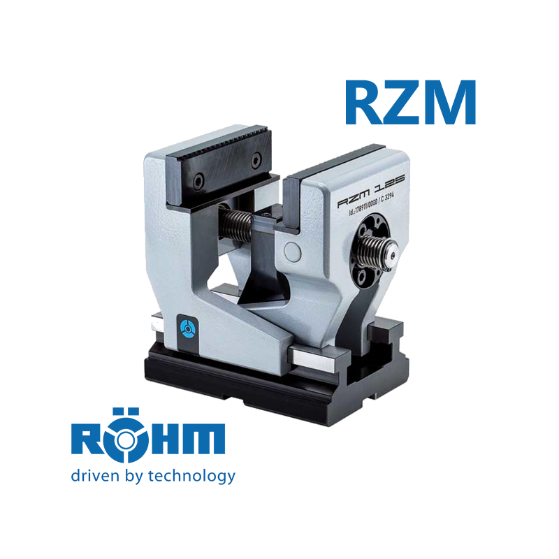 Mordaza Röhm RZM autocentrante de alta precisión para centros de mecanizado de 5 ejes