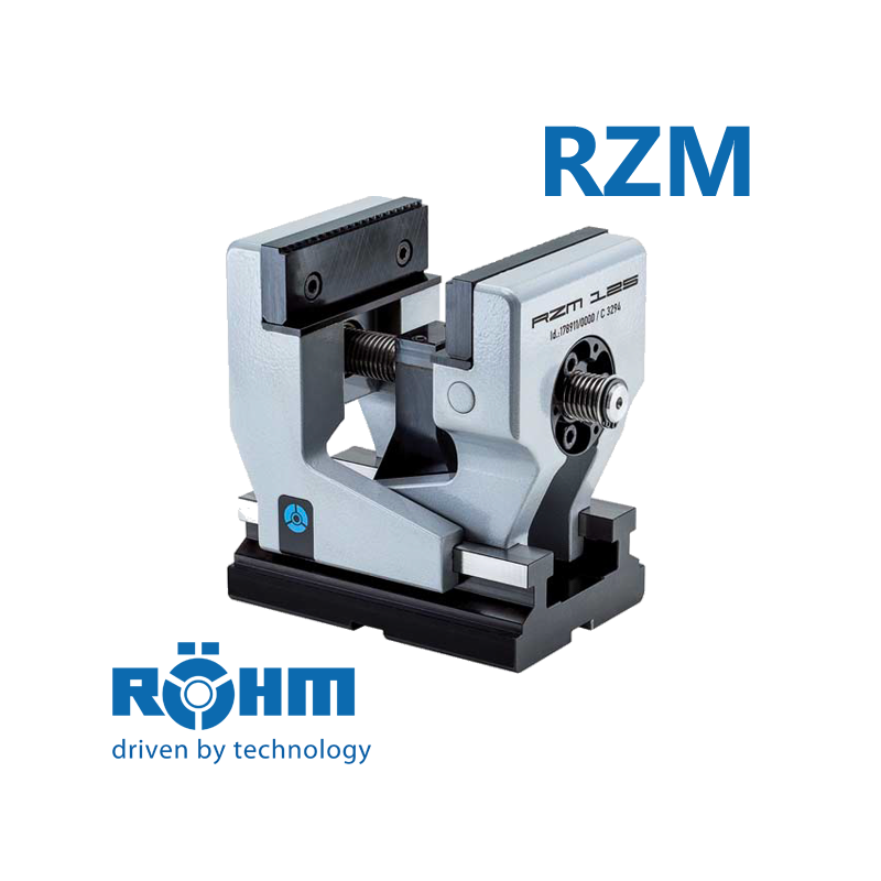 Mordaza Röhm RZM mecánica e hidráulica para centros de mecanizado