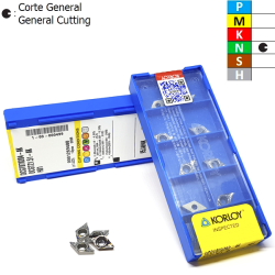 Korloy DCGT0702..-AK H01 Positive Aluminum Turning Insert