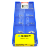 Korloy DCGT0702..-AK H01 Placa de Torno en Aluminio Positiva