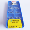 Korloy DCGT11T3..-AK H01 Positive Aluminum Turning Insert