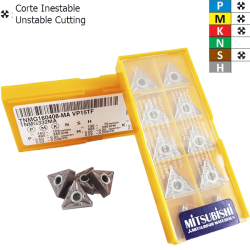 Mitsubishi TNMG160404-MA VP15TF Negative Turning Insert