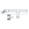 Internal Turning  Holder E-SDQC R/L(107.5)