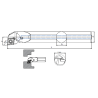 Internal Turning  Holder E-SCLC R/L (95)