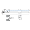 Internal Turning  Holder E-STUC R/L (93)