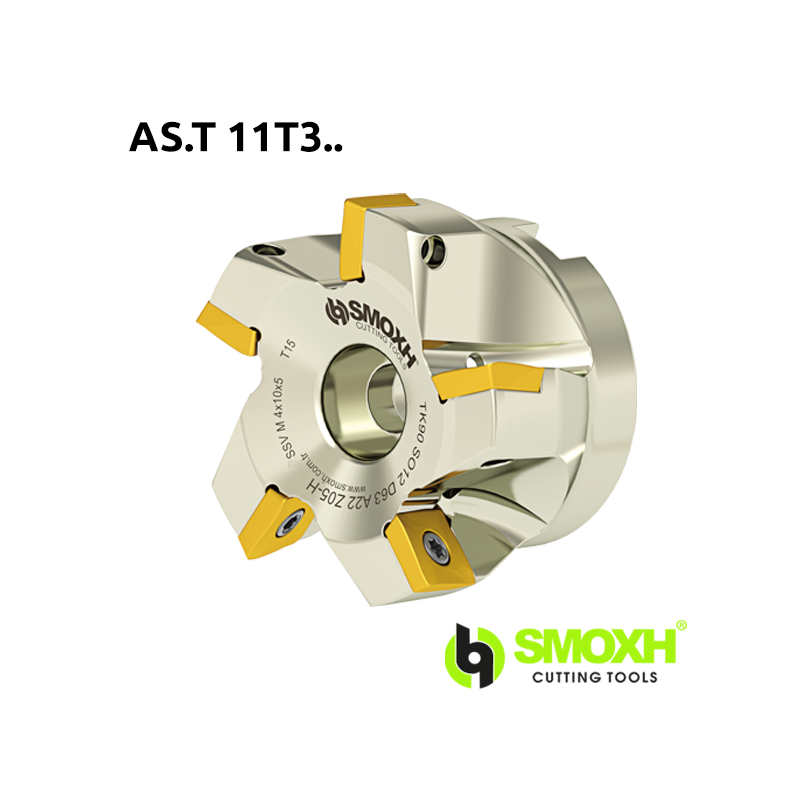 Face Mill Shoulder TK90 SOMT 12T3.. adaptable for AS.T 11T3.. Face Mill Shoulder TK90 SOMT 12T3.. adaptable for AS.T 11T3..