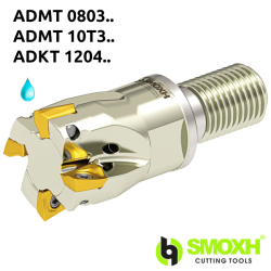 Face Mill Shoulder MT90 AD.T 0803.. / 10T3.. / 1204.. WLTR adaptable for ADKT 1505..