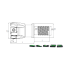 Face Mill Shoulder MT90 LNHU 0904.. adaptable for LNHU 0904..