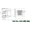 Face Mill Shoulder MT90 LN.. 0804..  adaptable for LN.. 0804..