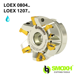 Face Mill Shoulder TK90 LOEX 0804.. / 1207..  adaptable for LOEX 0804.. / 1207..