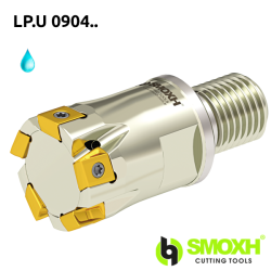 Fresa de escuadrar MT90 LPHU / LPKU 0904.. con ángulo 90º adaptable LPHU / LPKU 0904..