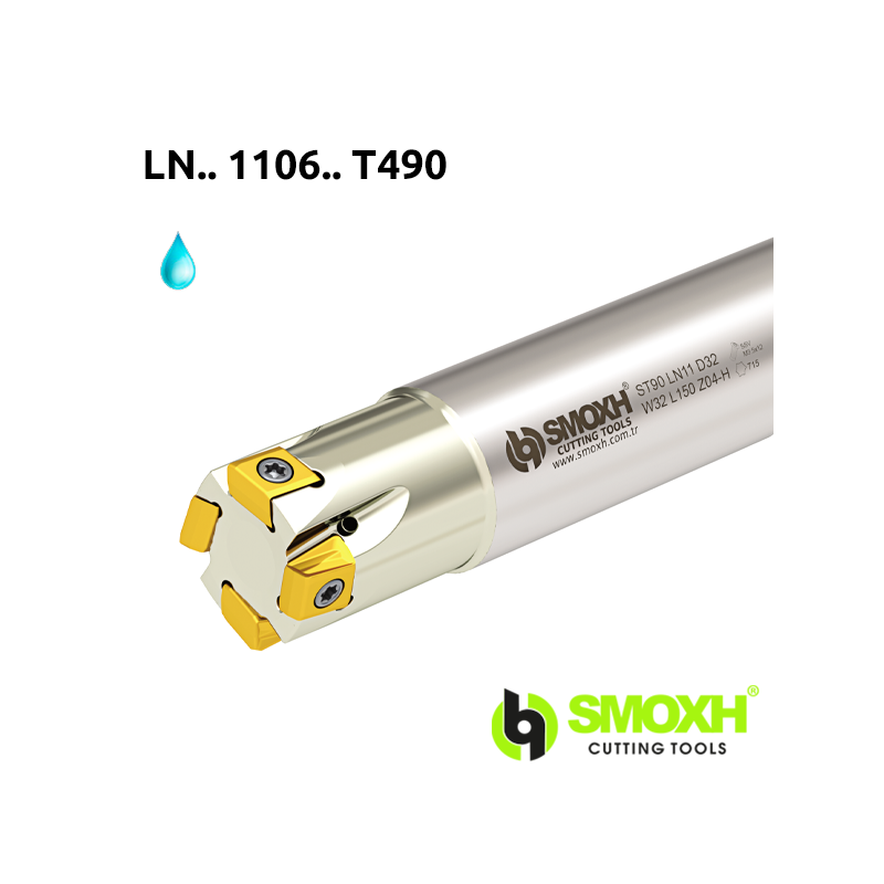 Face Mill Shoulder ST90 LN..1106..T490 adaptable for LN.. 1106.. T490 Face Mill Shoulder ST90 LN..1106..T490 adaptable for LN.. 1106.. T490