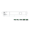 Face Mill Shoulder ST90 LN..1106..T490  adaptable for LN.. 1106.. T490
