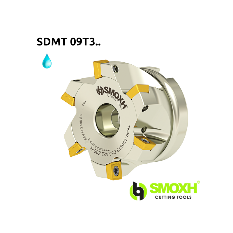 Face Mill Shoulder TK90 SDMT 09T3.. adaptable for SDMT 09T3.. Face Mill Shoulder TK90 SDMT 09T3.. adaptable for SDMT 09T3..