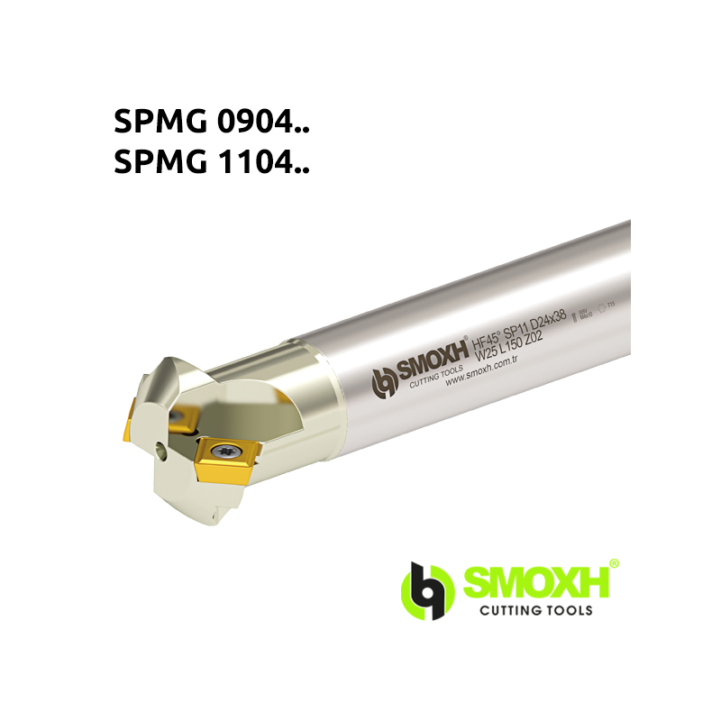 Face Mill Shoulder HF45 SPMG 0904.. / 1104.. KRLY Face Mill Shoulder HF45 SPMG 0904.. / 1104.. KRLY
