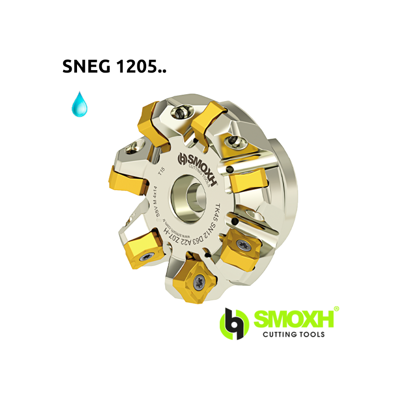 Fresa de escuadrar TK45 SNEG 1205.. con ángulo 45º Adaptable SNEG 1205.. Fresa de escuadrar TK45 SNEG 1205.. con ángulo 45º Adaptable SNEG 1205..