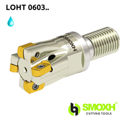 High Feed Milling Tools threaded head MHT LOHT 0603.. Adaptable LOHT 0603..