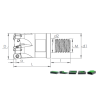 High Feed Milling Tools threaded head MHT LOHT 0603.. Adaptable LOHT 0603..