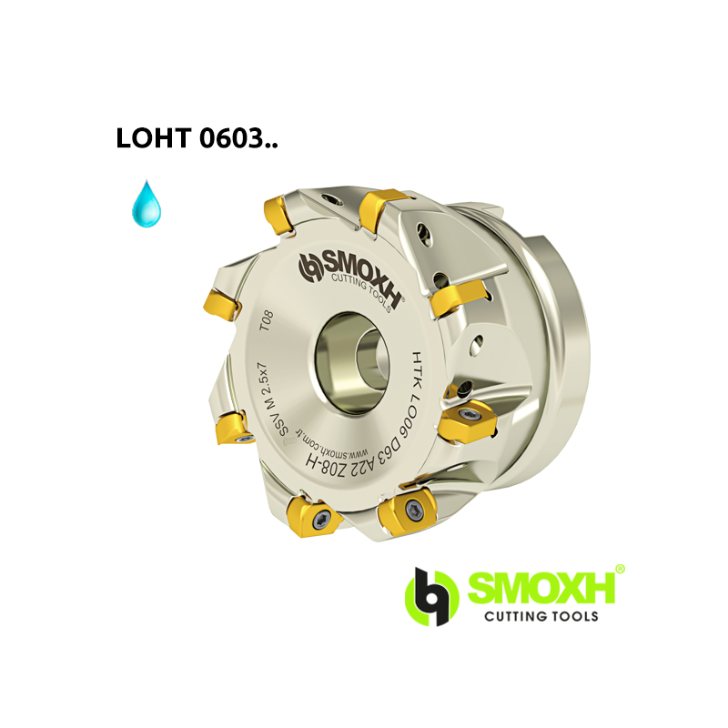 Fresa Gran Avance HTK LOHT 0603.. Adaptable LOHT 0603.. Fresa Gran Avance HTK LOHT 0603.. Adaptable LOHT 0603..