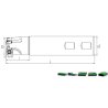 Outils de fraisage à grande avance HST SOMT 1004.. Adaptable SOMT 1004..