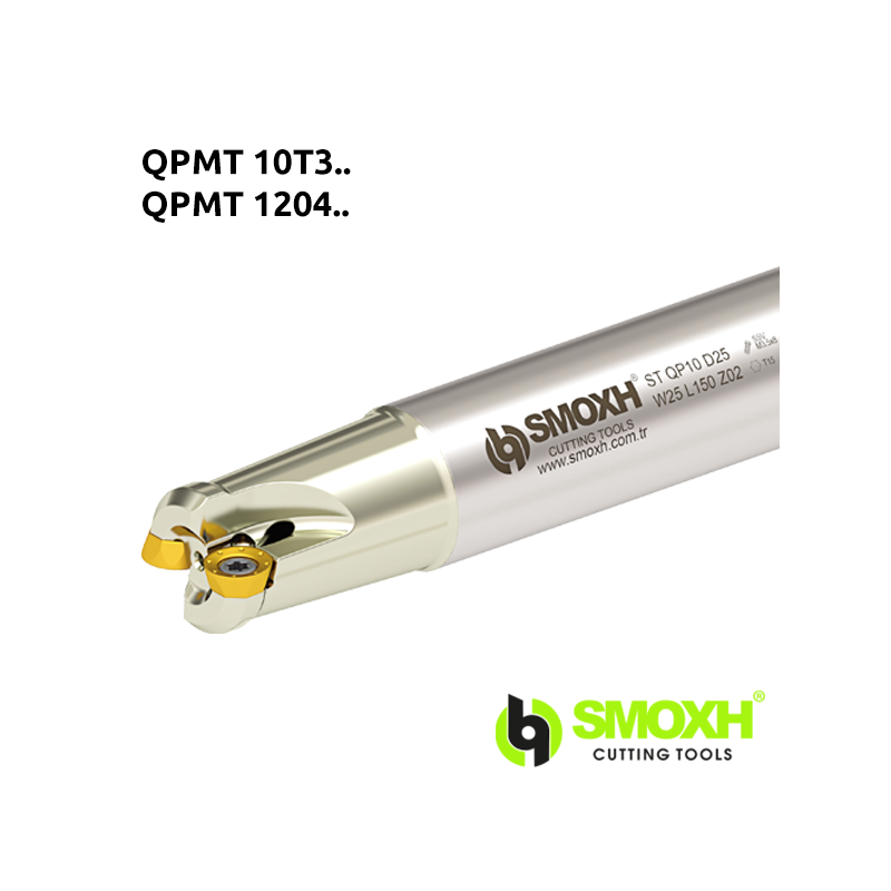 Fresa de Copiado MT QPMT 10T3.. SMTM adaptable QPMT 10T3..