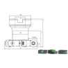 T-mill Round Plate TSF RD.. 1003.. / 12T3 adaptable RD.. 1003.. / 12T3