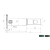 DKT MGM T-mill. 3C / 4C / 5C T SLOT MILLS adaptable 3C / 4C / 5C