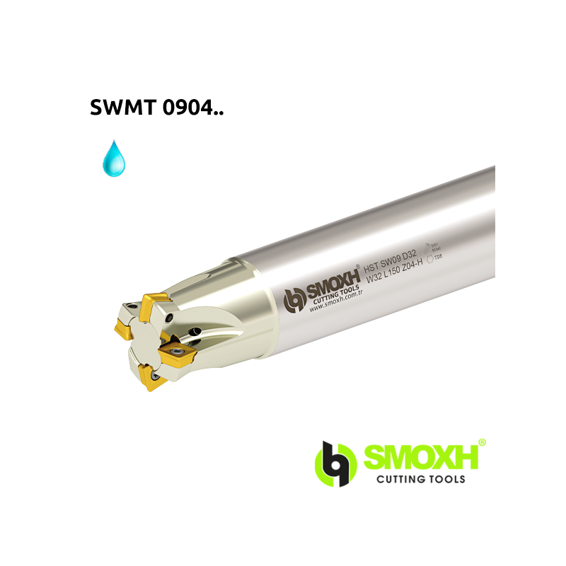 Outils de fraisage à grande avance HST SWMT 0904 Adaptable SWMT 0904 Outils de fraisage à grande avance HST SWMT 0904 Adaptable SWMT 0904